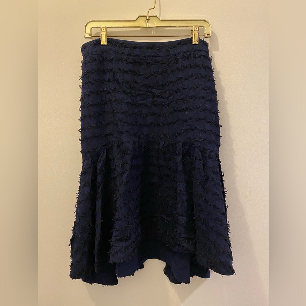 Maeve by Anthropologie Skirt Navy with Black details